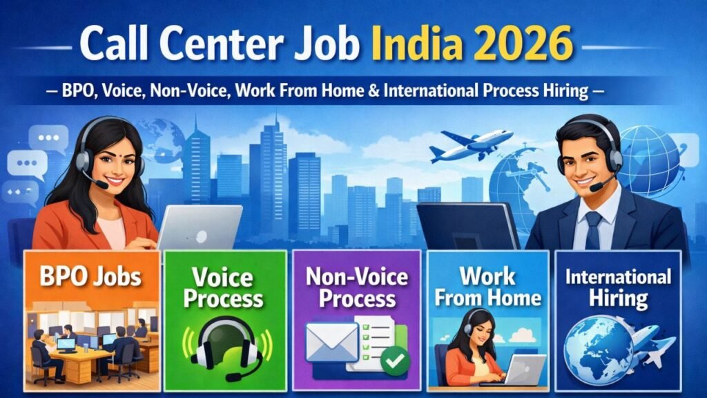 Call Center Job India 2026