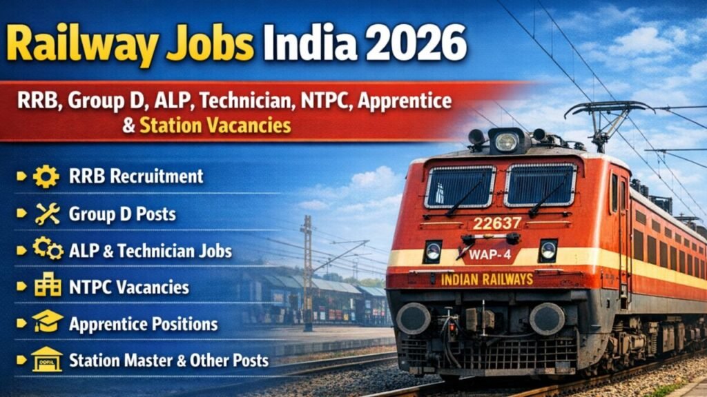 Railway Jobs India 2026